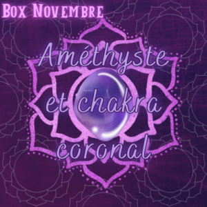 Box de Novembre : Améthyste et Chakra Couronne (Précommande)